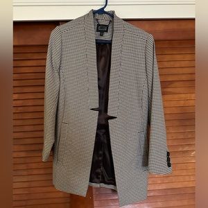 Brown and cream ayr blazer